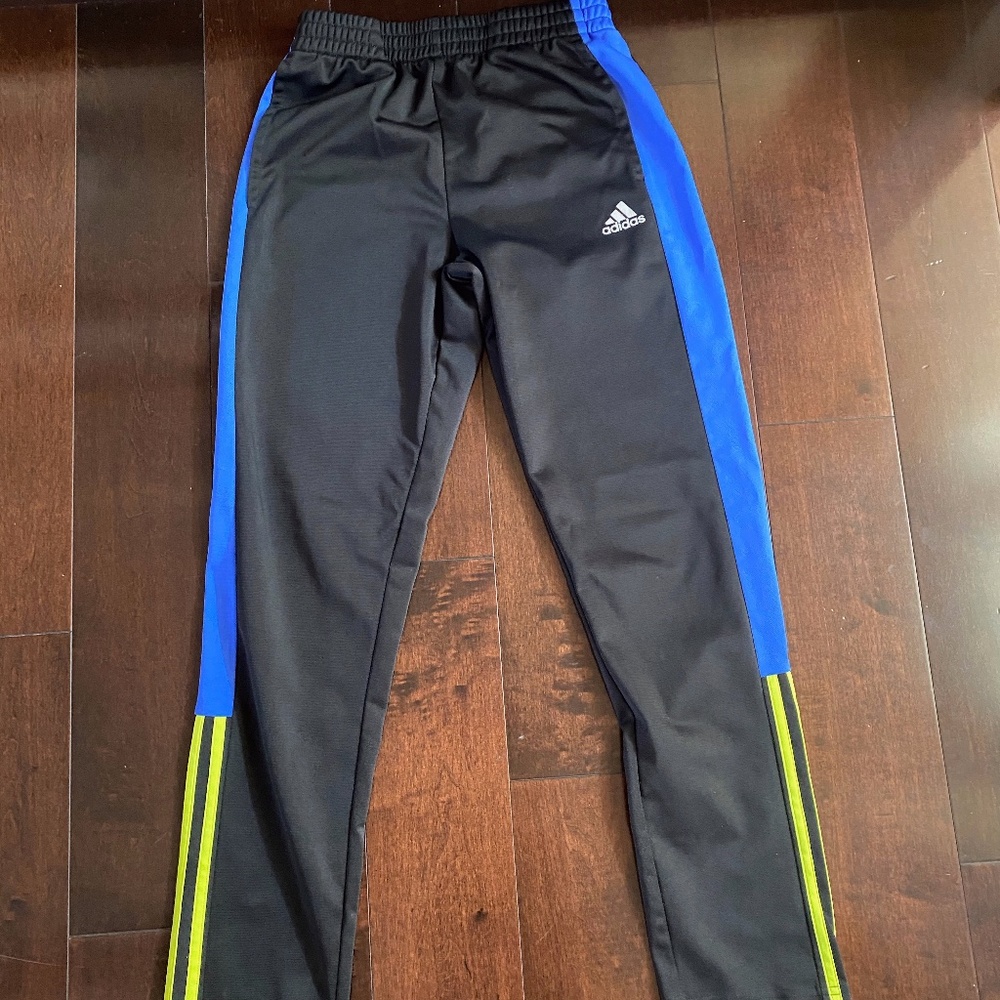 Adidas Blue and Yellow Trackpants Limited Edition